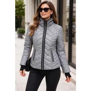 Blanc Noir Down Quilted Jacket – Women’s Size Large